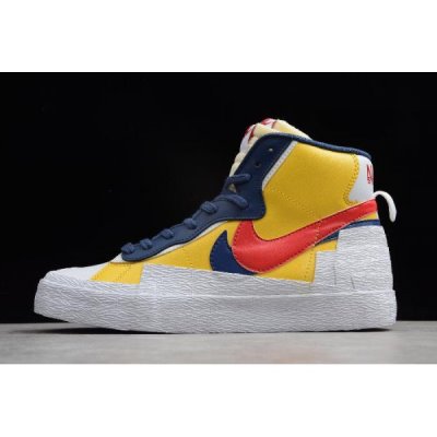 Nike Erkek Toki Slip Txt Blazer Sarı / Kırmızı Kaykay Ayakkabı Türkiye - V1PHUFSK